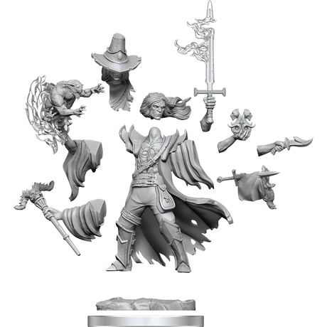 D&D Frameworks Human Warlock Male - Gap Games