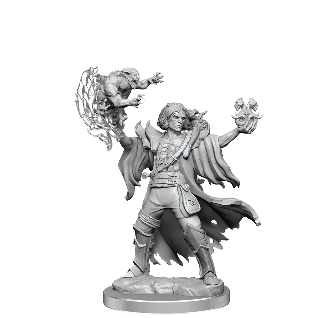D&D Frameworks Human Warlock Male - Gap Games