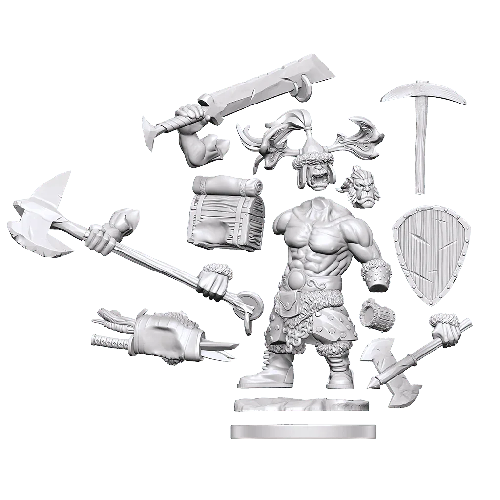 D&D Frameworks Orc Barbarian Male - Gap Games