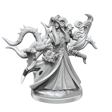 D&D Frameworks Tiefling Warlock Male - Gap Games