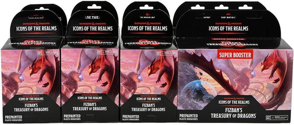 D&D Icons of the Realms Miniatures Fizban's Treasury of Dragons Set 22 8ct Brick - Gap Games