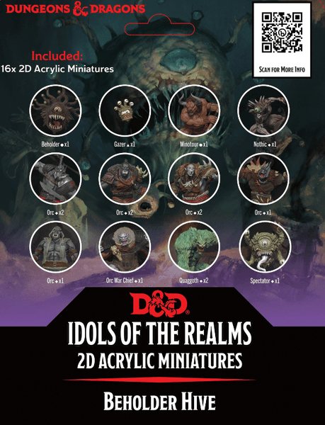 D&D Idols of the Realms Beholder Hive 2D Set - Gap Games