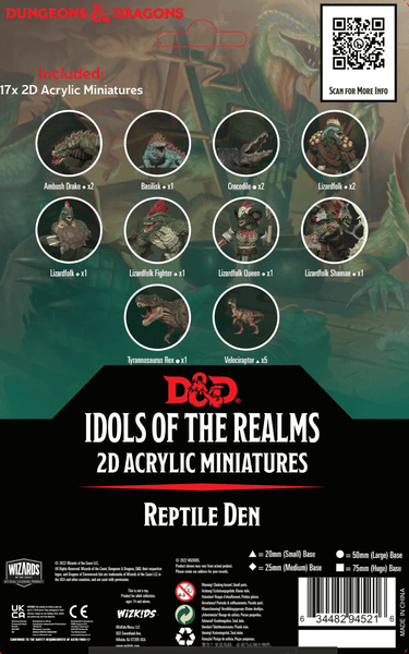 D&D Idols of the Realms Scales & Tails 2D Set - Gap Games