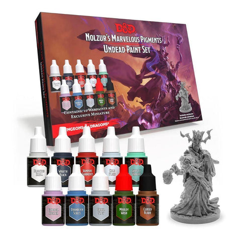 D&D Nolzurs Marvelous Pigments Undead Paint Set - Gap Games
