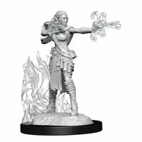 D&D Nolzurs Marvelous Unpainted Miniatures Female Multiclass Warlock + Sorcerer (DB) - Gap Games