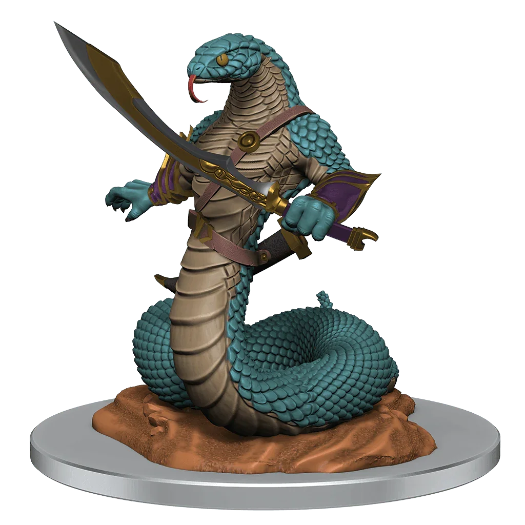 D&D Nolzurs Marvelous Unpainted Miniatures Yuan-ti Paint Night Kit - Gap Games