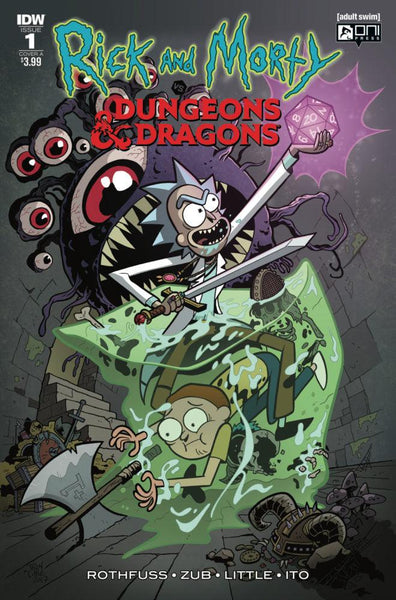 D&D Rick and Morty VS Dungeons & Dragons Comic Book - Gap Games