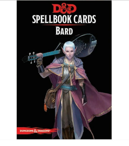 D&D Spellbook Cards Bard Deck (110 Cards) Revised 2017 Edition - Gap Games