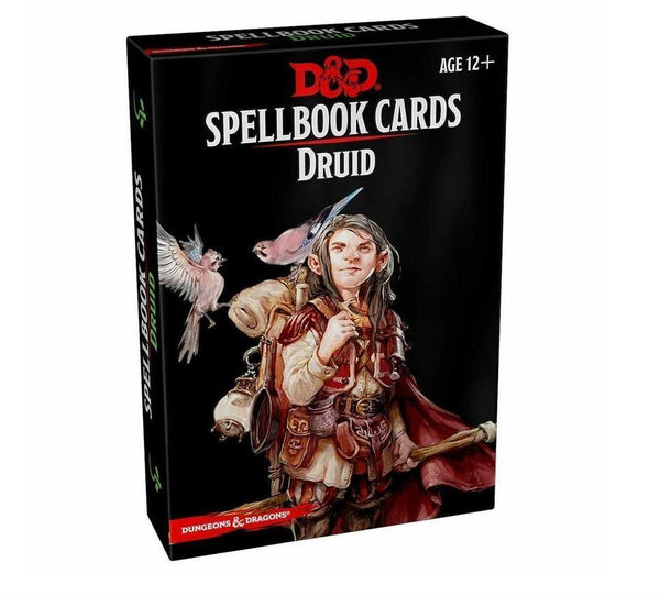 D&D Spellbook Cards Druid Deck (131 Cards) Revised 2018 Edition - Gap Games