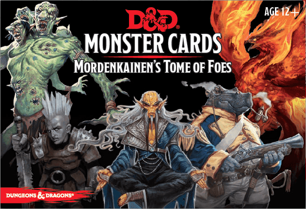 D&D Spellbook Cards Mordenkainens Tome of Foes Deck - Gap Games