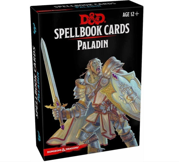 D&D Spellbook Cards Paladin Deck (69 Cards) Revised 2017 Edition - Gap Games