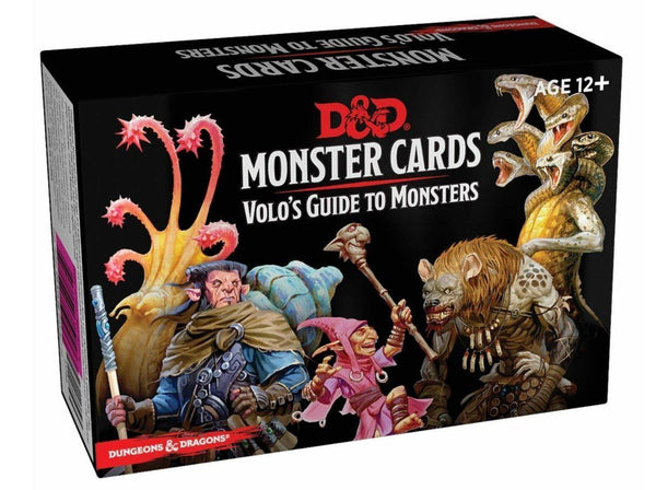 D&D Spellbook Cards Volos Guide to Monsters Deck - Gap Games