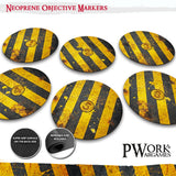 Danger Zone - WH40K Neoprene Objective Markers