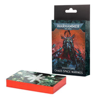 Datasheet Cards: Chaos Space Marines - Pre-Order - Gap Games