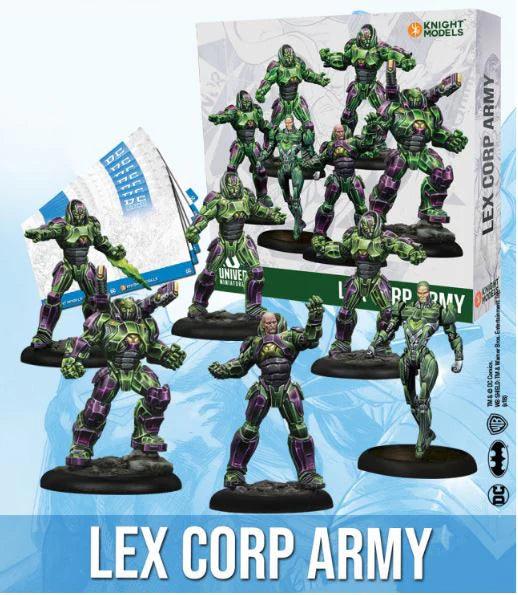 DC Miniature Game - Lex Corp Army - Gap Games