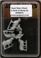 Dead Man's Hand - A Flock of Sheep (4 sheep, 2 lambs) - Gap Games