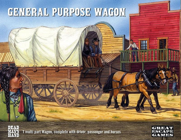 Dead Man's Hand - General Purpose Wagon (Plastic) - Gap Games