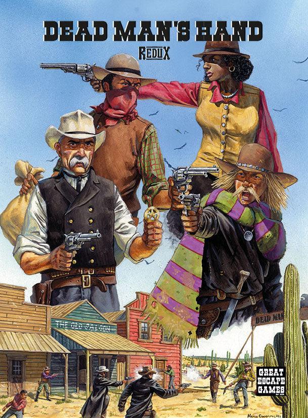 Dead Man's Hand Redux - Rulebook - Card Deck & Markers - Pre-Order - Gap Games