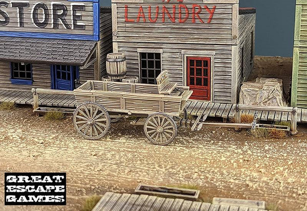 Dead Man's Hand - Unhitched Wagon (Plastic) - Gap Games