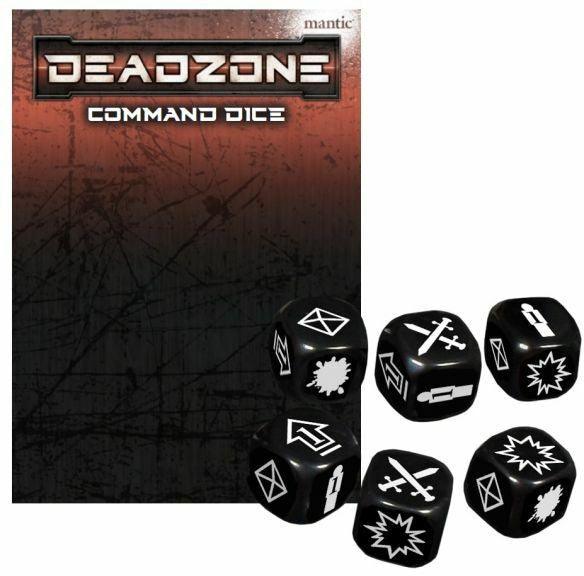 Deadzone Command Dice Pack - Gap Games