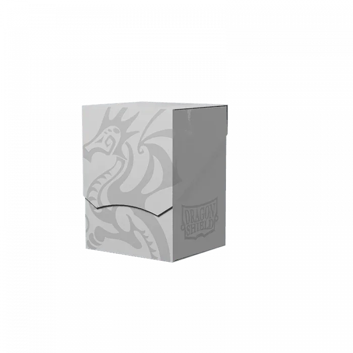 Deck Box Dragon Shield Deck Shell Ashen White - Gap Games