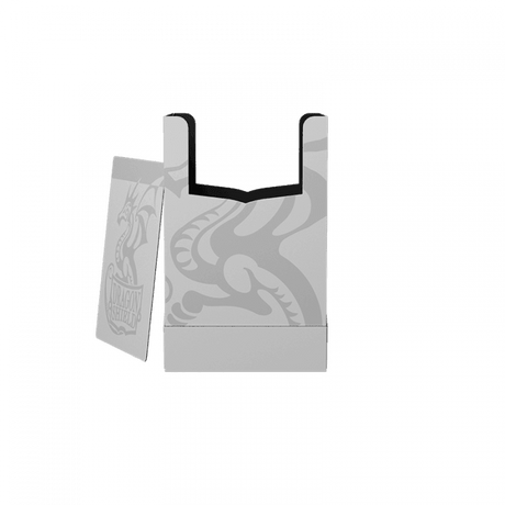 Deck Box Dragon Shield Deck Shell Ashen White - Gap Games