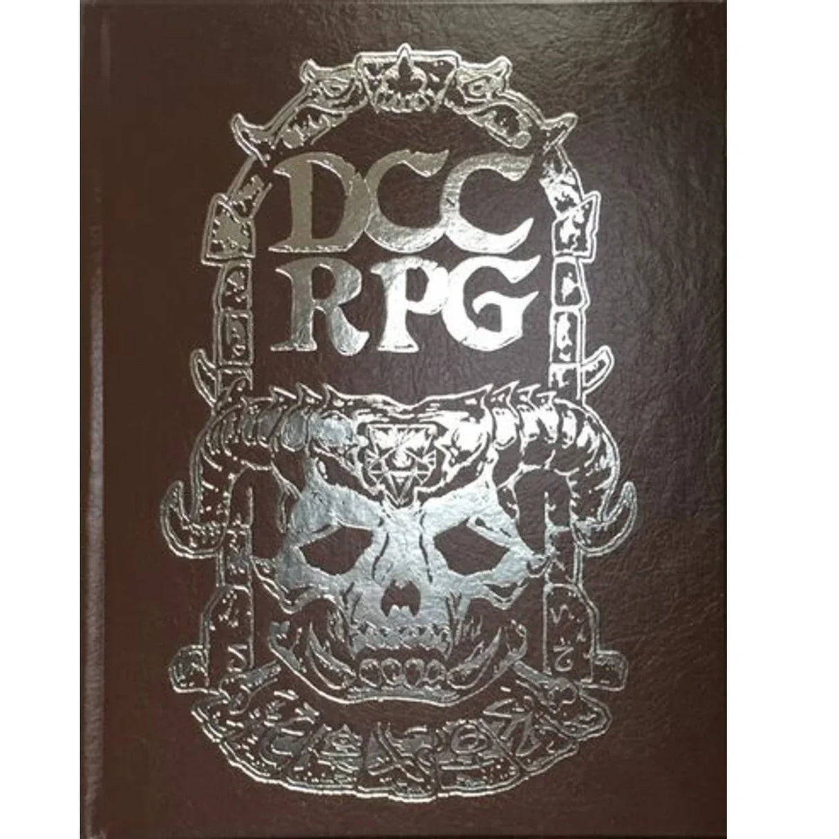 DCC RPG: Dungeon Crawl Classics Core Rulebook—Demon Skull Monster Hide Edition