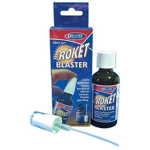 Deluxe Materials Roket Blaster cyano accel. 50g [AD17] - Gap Games