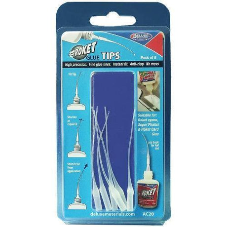 Deluxe Materials Roket Glue Tips [AC20] - Gap Games