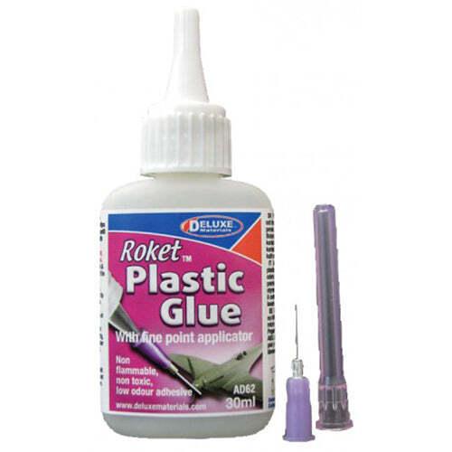 Deluxe Materials Roket Plastic Glue 30ml [AD62] - Gap Games