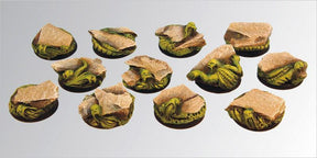 Demonic 25 mm round bases (5) - Gap Games