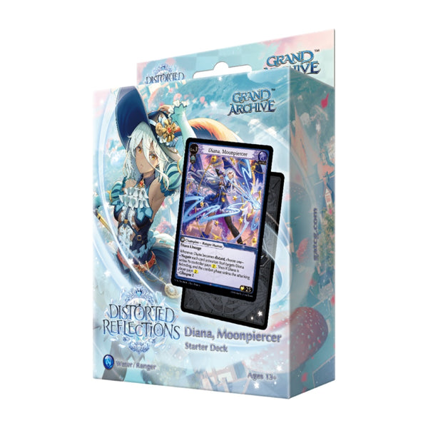 Grand Archive TCG: Distorted Reflections – Starter Deck Display – Diana, Moonpiercer