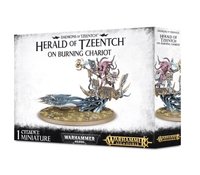 Disciples of Tzeentch: Burning Chariot of Tzeentch / Herald of Tzeentch on Burning Chariot - Gap Games