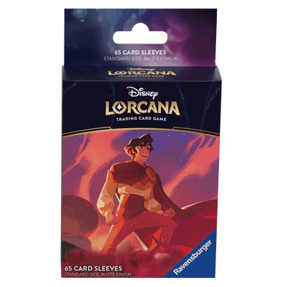 Disney Lorcana S5 Shimmering Skies Sleeves - Aladdin - Pre-Order - Gap Games