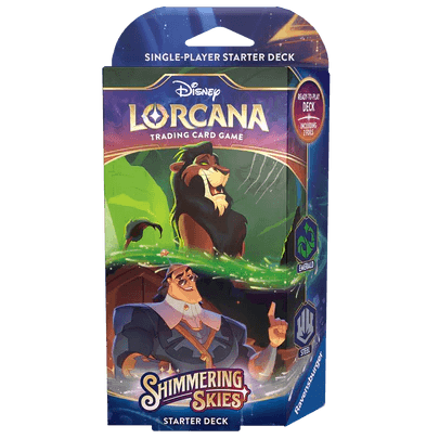 Disney Lorcana S5 Shimmering Skies Starter Deck - Amber Amethyst - Gap Games