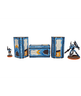Micro Art Studio - District 5 Containers (3) (Pre-painted) (blue)