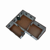 Battlefield Accessories: Double Story House 2 - 28mm (TTR)