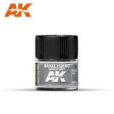 AK Interactive Real Colors - Acrylic Lacquer Paint 10ml bottle -Basaltgrau Basalt Grey RAL 7012
