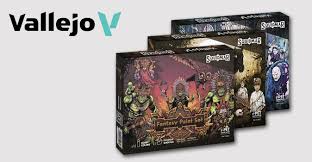 Vallejo - Game Colour - Squidmar Miniatures - 3 x Paint Set Bundle