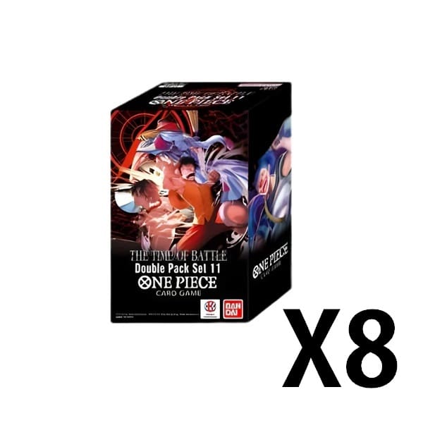 One Piece Card Game: Double Pack Display – The Time of Battle [DP-11] - Pre-Order