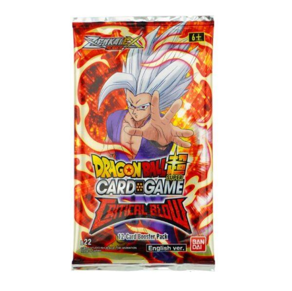 Dragon Ball Super Card Game Zenkai Series Set 05 Critical Blow Booster Pack - Gap Games