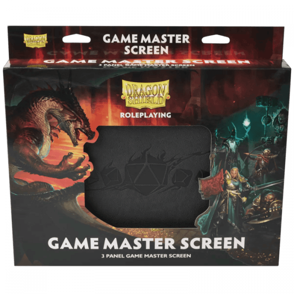 Dragon Shield Roleplaying Game Masters Screen Iron Grey - Gap Games