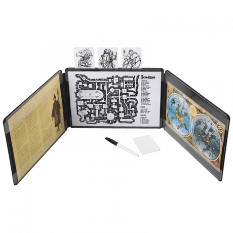 Dragon Shield Roleplaying Game Masters Screen Iron Grey - Gap Games