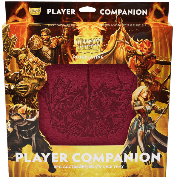 Dragon Shield Roleplaying Player Companion Blood Red - Gap Games