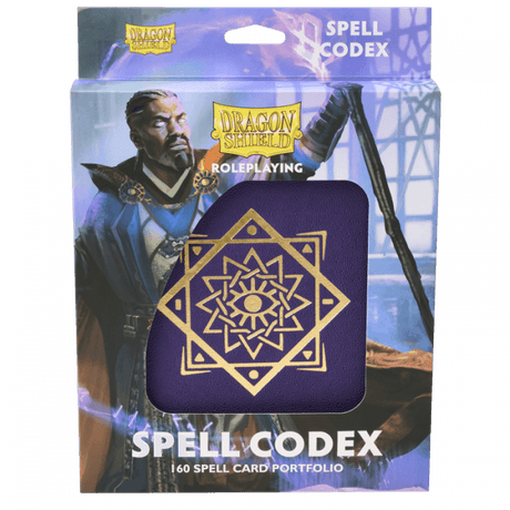 Dragon Shield Roleplaying Spell Codex Arcane Purple - Gap Games