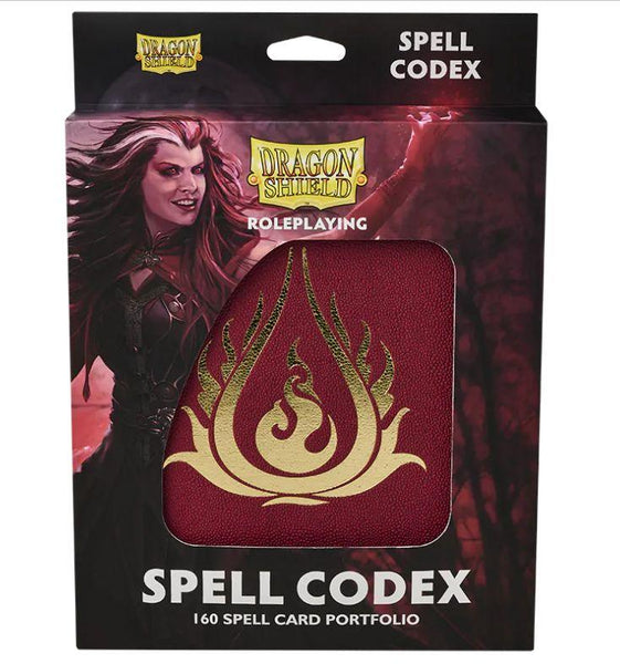 Dragon Shield Roleplaying Spell Codex Blood Red - Gap Games