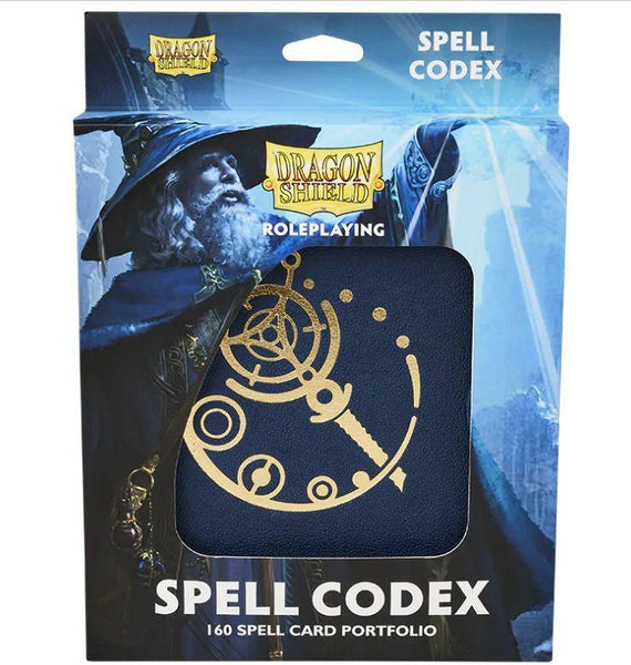 Dragon Shield Roleplaying Spell Codex Midnight Blue - Gap Games