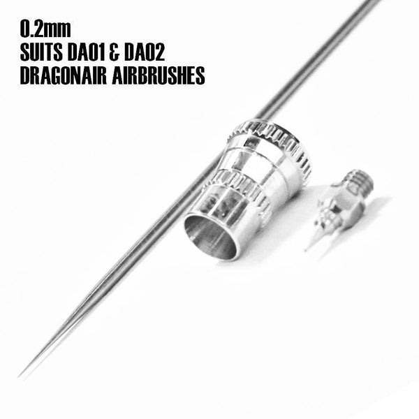 DragonAir Airbrush 0.2mm NOZZLE KIT - Gap Games