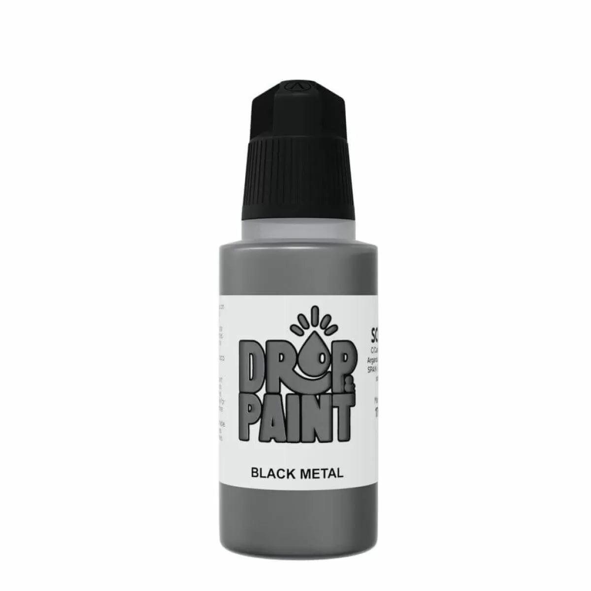 Scale 75 - Drop and Paints - Black Metal 17ml