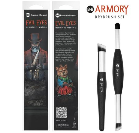 Borciani Bonazzi: Evil Eyes - Armory Dry Brush Set